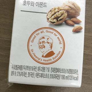 이롬 erom 황성주박사의 국산콩 두유 호두와 아몬드 — 5점을 준 리뷰어가 2020년 12월 올린 사용 사진