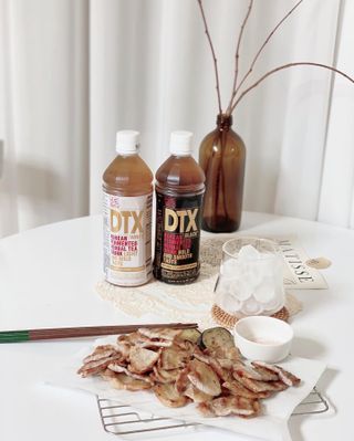 이도 발효한차 디티엑스 음료500ml 2종set 총 40개입블랙 20개입+화이트 20개입 — 5점을 준 리뷰어가 2021년 8월 올린 사용 사진