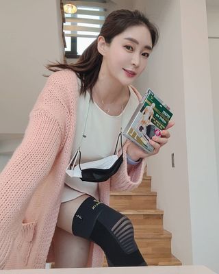 반테린서포터 무릎보호대 — 5점을 준 리뷰어가 2021년 5월 올린 사용 사진