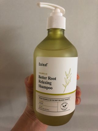 달리프 클로렐라 베러 루트 릴렉싱 샴푸 500ml — 5점을 준 리뷰어가 2021년 1월 올린 사용 사진