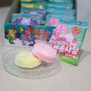 스낵스 포켓솜사탕 4가지맛 🍓딸기🍈멜론🍌바나나🍇포도 (총 20봉) — 5점을 준 리뷰어가 2024년 2월 올린 사용 사진