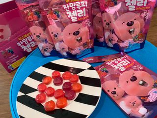 [팔도] 잔망루피젤리 믹스베리맛 42g 8개 — 5점을 준 리뷰어가 2022년 1월 올린 사용 사진