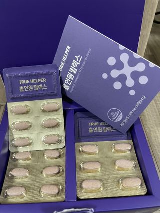 트루헬퍼 홀인원 릴렉스 스트레스로인한 긴장완화 피로개선 1박스 2개월 — 3.5점을 준 리뷰어가 2023년 2월 올린 사용 사진