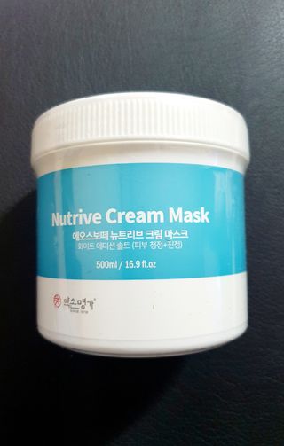 약손명가코스메틱 에오스보떼 뉴트리브 크림 마스크 솔트 500ml — 5점을 준 리뷰어가 2022년 1월 올린 사용 사진