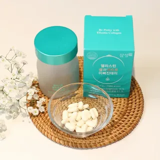 체인미 엘라스틴 콜라겐으로 이뻐진데이 500mg x 30정 — 4점을 준 리뷰어가 2021년 12월 올린 사용 사진