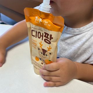 [몸엔용] 우리 아이 건강간식, 달콤한 녹용곤약젤리 디어팡 4종 — 4점을 준 리뷰어가 2021년 8월 올린 사용 사진