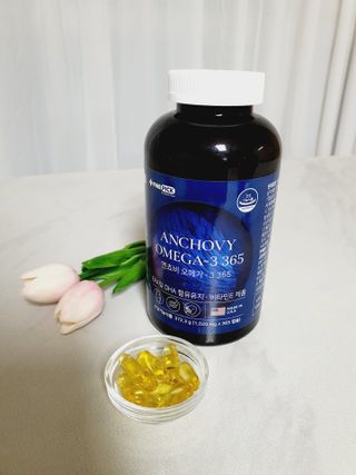 서울약사신협 Finepick_오메가365_1020mg x 365캡슐 — 5점을 준 리뷰어가 2021년 4월 올린 사용 사진