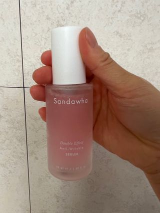 산다화 더블 이펙트 안티 링클 세럼 50ml — 5점을 준 리뷰어가 2023년 3월 올린 사용 사진