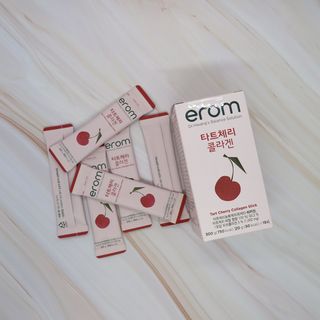 이롬 erom 타트체리 콜라겐 — 5점을 준 리뷰어가 2021년 4월 올린 사용 사진