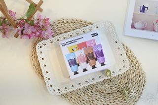 쿤달 BT21 시어버터 앤 마카다미아 퓨어 핸드크림 50ml 7구 기프트 세트 — 5점을 준 리뷰어가 2021년 3월 올린 사용 사진