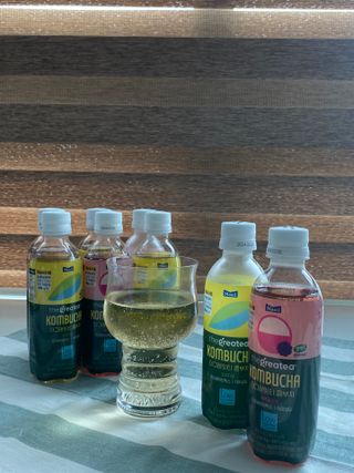 더그레잇티 콤부차 [매일유업] 더그레잇티 44kcal 콤부차 300ml *12개입 (오리지널 6개+베리리치 6개) — 5점을 준 리뷰어가 2023년 7월 올린 사용 사진