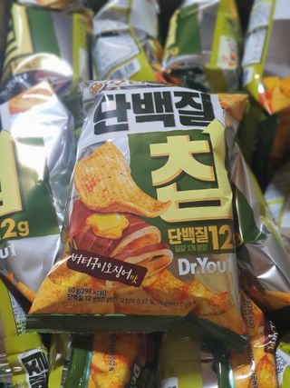 맛있게 채우는 단백질 12g, 닥터유 단백질칩 — 5점을 준 리뷰어가 2023년 12월 올린 사용 사진