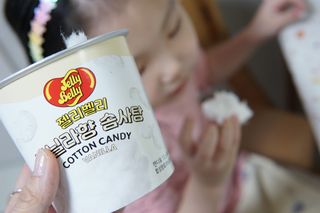 젤리벨리 솜사탕 2종-딸기치즈케이크, 바닐라 — 5점을 준 리뷰어가 2022년 2월 올린 사용 사진