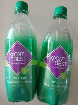 몽베스트 Montbest with Sparkling water Lime20병 — 5점을 준 리뷰어가 2021년 10월 올린 사용 사진