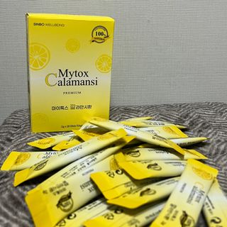 신보웰빙 마이톡스 깔라만시환 1박스/28포 — 4.5점을 준 리뷰어가 2023년 9월 올린 사용 사진