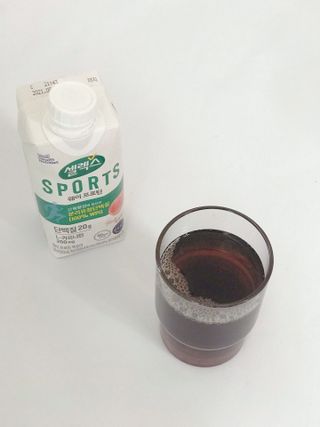 셀렉스스포츠 셀렉스 스포츠 웨이 프로틴 복숭아_ 330ml x 12팩 — 4점을 준 리뷰어가 2021년 3월 올린 사용 사진