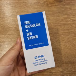 제이제이바이오 허브마사지바 올인원 알약비누 — 5점을 준 리뷰어가 2021년 12월 올린 사용 사진