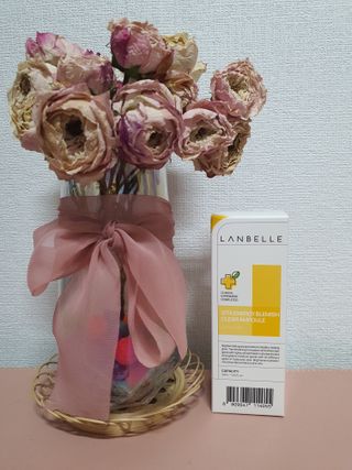 랑벨 비타 에너지 잡티 앰플 50ml 고농축 비타민, 저자극, 수분 촉촉, 미백 앰플 — 5점을 준 리뷰어가 2022년 4월 올린 사용 사진