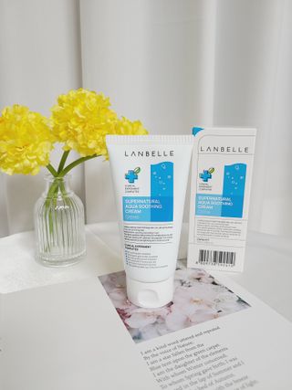 랑벨 수퍼내츄럴 아쿠아 수딩 크림 100ml — 5점을 준 리뷰어가 2022년 5월 올린 사용 사진