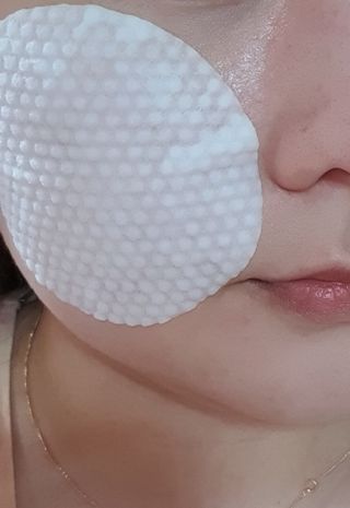 닥터에프파이브 데일리 리프레쉬 필링 토닝 패드 60매 — 4.5점을 준 리뷰어가 2022년 6월 올린 사용 사진