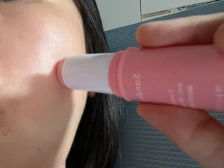 스킨큐어 산다화 카멜리아 안티 링클 멀티밤 — 5점을 준 리뷰어가 2022년 12월 올린 사용 사진
