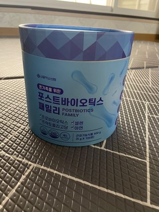 서울약사신협_포스트바이오틱스패밀리_5g x 100포 — 5점을 준 리뷰어가 2021년 3월 올린 사용 사진