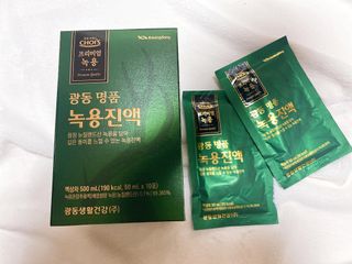 광동생활건강 광동 명품 녹용진액 50mL x 30포 — 5점을 준 리뷰어가 2023년 4월 올린 사용 사진
