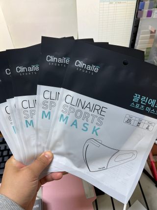 끌린에르 스포츠 귀편한 새부리형 마스크 (뉴컬러포함) — 5점을 준 리뷰어가 2022년 5월 올린 사용 사진