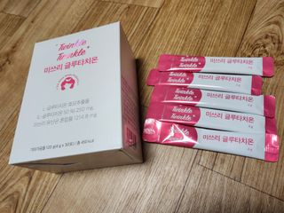 메디포스트 모비타 미쓰리 글루타치온 30포 — 5점을 준 리뷰어가 2022년 12월 올린 사용 사진