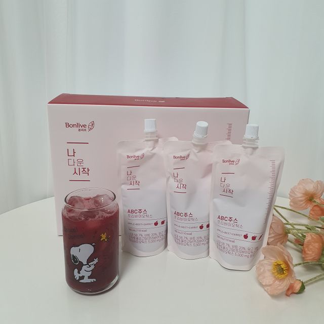12월 15일 출시, 건강기능식품 브랜드 본리브 나 다운 시작 제품 3종 리뷰 사진
