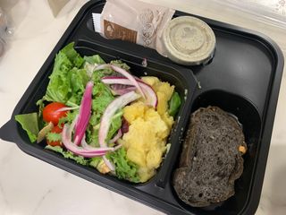참살이도시락 작심삼일 샐러드도시락 3개 맛보기 새벽배송 또는 택배배송 — 5점을 준 리뷰어가 2021년 9월 올린 사용 사진