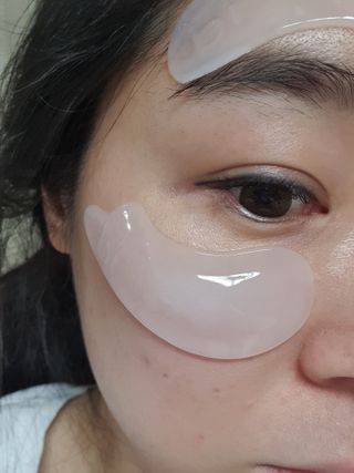 아이디플라코스메틱 아이디 페이스핏 플러스 패치 v2 — 5점을 준 리뷰어가 2021년 4월 올린 사용 사진