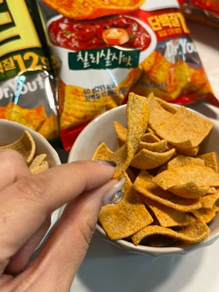 맛있게 채우는 단백질 12g, 닥터유 단백질칩 — 5점을 준 리뷰어가 2023년 12월 올린 사용 사진