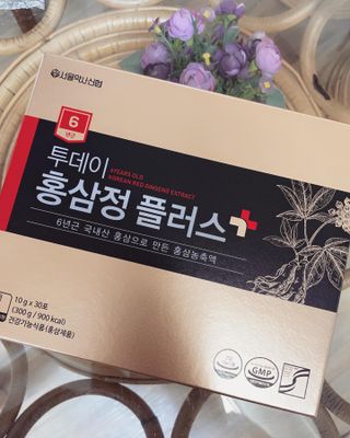 서울약사신협_투데이홍삼정플러스스틱_10g x 30포 — 4.5점을 준 리뷰어가 2021년 6월 올린 사용 사진