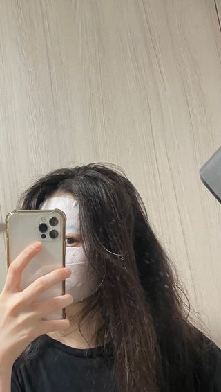 ODEAR ENDERMIC FILL-IN MASK 오데어 엔더믹 필인마스크 — 5점을 준 리뷰어가 2022년 4월 올린 사용 사진