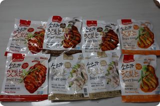 굽네몰 [굽네] 소스가 맛있는 닭가슴살 슬라이스 4종 — 5점을 준 리뷰어가 2021년 4월 올린 사용 사진