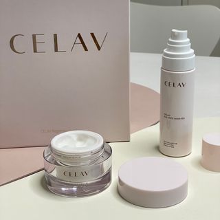 프리마인 바르기만 하면 철벽 스킨케어+24시간 마스크팩 효과. 셀라브 리제너레이팅 시스템 부스터+크림 세트 — 5점을 준 리뷰어가 2023년 5월 올린 사용 사진