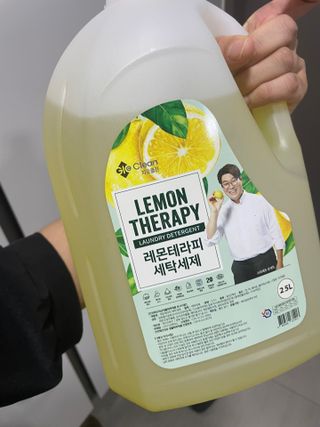 지오클린 레몬테라피 액체세제 2.5L 4개 — 5점을 준 리뷰어가 2022년 8월 올린 사용 사진