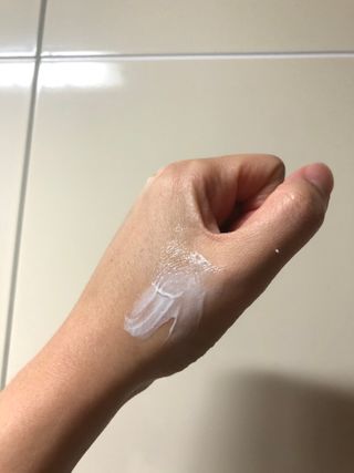 코엘시아 요거프레쉬 아쿠아샷 수분크림 — 5점을 준 리뷰어가 2021년 1월 올린 사용 사진