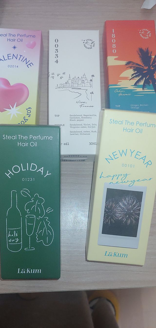 라쿰 뉴이어 헤어퍼퓸 (헤어에센스/오일) 30ml 리뷰 사진