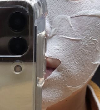 아이디플라코스메틱 페이스핏 플라스터 마스크 _ 리뉴얼 — 5점을 준 리뷰어가 2022년 4월 올린 사용 사진