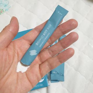 클린24시간 슬림앤유산균 1박스 (3.5g X 15포) — 5점을 준 리뷰어가 2022년 8월 올린 사용 사진
