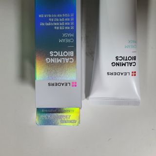 리더스코스메틱 리더스 카밍 바이오틱스 크림 마스크 — 4점을 준 리뷰어가 2021년 8월 올린 사용 사진