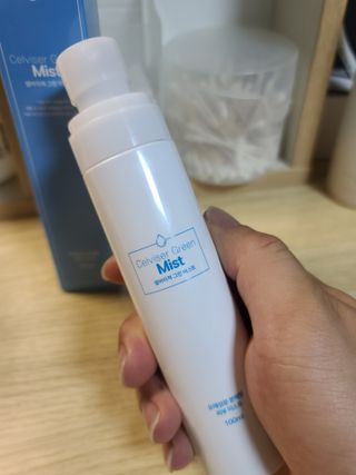 셀바이져 지우개 미스트 피부 보호 입주변 트러블 진정 케어 아기 안개분사 미스트 — 5점을 준 리뷰어가 2021년 3월 올린 사용 사진