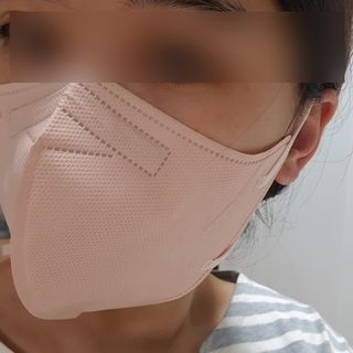 애니가드 셋업메베마스크 (대형 4컬러 + 중형 4컬러) — 5점을 준 리뷰어가 2022년 4월 올린 사용 사진