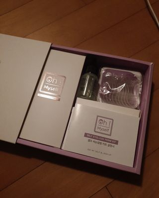피비에스코리아 [오마이셀프] 셀프 속눈썹펌 키트 뷰러펌 파마 세트 — 5점을 준 리뷰어가 2021년 11월 올린 사용 사진
