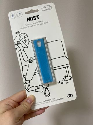 AM 미스트 액정 클리너/휴대폰 노트북 PC 자동차 모니터 스크린 클리너 세정제 — 4.5점을 준 리뷰어가 2021년 1월 올린 사용 사진