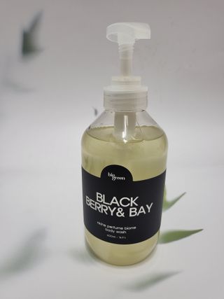 빅그린 니치 퍼퓸 바이옴바디워시 500ml(상탈, 블랙베리&베이, 블랑쉐 3종 중 택1) — 5점을 준 리뷰어가 2022년 7월 올린 사용 사진