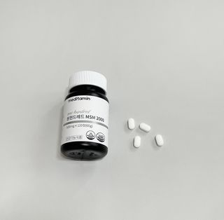 메디타민 원헌드레드 MSM 2000 — 5점을 준 리뷰어가 2021년 9월 올린 사용 사진