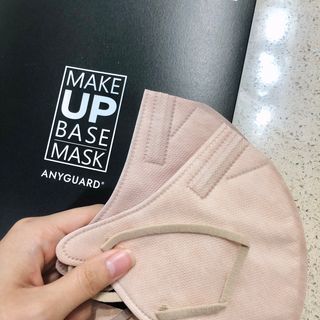 애니가드 셋업메베마스크 (대형 4컬러 + 중형 4컬러) — 5점을 준 리뷰어가 2022년 4월 올린 사용 사진